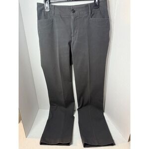 Eddie Bauer Womens Gray Casual Chino Pants Blakely Fit 6‎ Long Women's